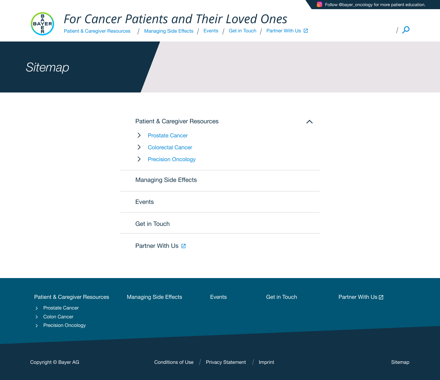 Bayer Pharmaceuticals Web Portal Desktop Design 15